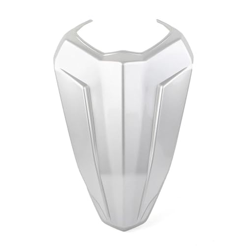 ZSQWRFRG Motorrad Rücksitzverkleidung ABS-Hintersitz-Beifahrerverkleidung Motorrad-Rückenlehnenabdeckung Für YZF-R15 V3 2017–2019 Verkleidungsabdeckung(Silber) von ZSQWRFRG