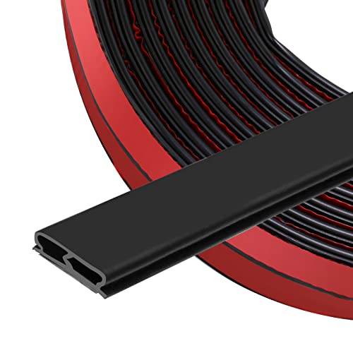 Türdichtung Dichtungsband Selbstklebende 20mm(B)*6mm(D)/ 9m(L) für Türen Fenster Gummidichtung/Anti-Kollision/Schalldichter/Wasserdichter/Staubdicht/Schwarz von ZSRedHong