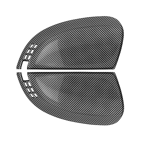 ZSUAGFDFF Rückspiegel Abdeckung Auto Carbon Fiber Rück Seite Glas Spiegel Abdeckung Trim Rahmen Seite Spiegel Kappen für Hyundai für IONIQ 6 2022 2023 + von ZSUAGFDFF