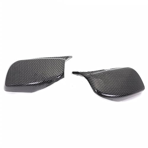 ZSUAGFDFF Rückspiegel Abdeckung Auto Rückansicht Tür Flügel Spiegel Seite Spiegel Abdeckung Kappen Shell Fall für E60 E61 E63 E64 5 Serie Modell 2004-2010(Carbon Pattern) von ZSUAGFDFF