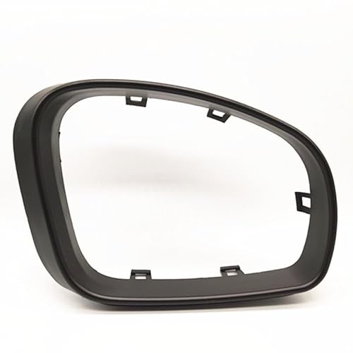 ZSUAGFDFF Rückspiegel Abdeckung Auto Seite Spiegel Gehäuse Rahmen Für Skoda Für Fabia 2008 2009 2010 2011 2012 2013 2014 Ansicht Spiegel Rahmen Halter Zubehör(Black-Right) von ZSUAGFDFF