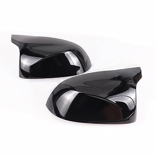 ZSUAGFDFF Rückspiegel Abdeckung Für F15 X5 F16 X6 F25 X3 F26 X4 2014 2015 2016 2017 2018 Teile Styling Auto Seite tür Rück Seite Spiegel Abdeckung Kappe(Schwarz) von ZSUAGFDFF