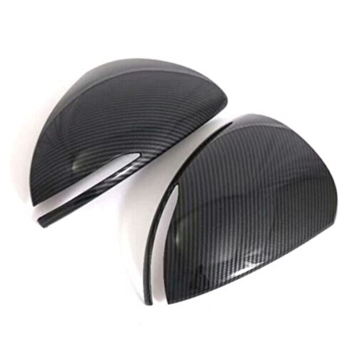 ZSUAGFDFF Rückspiegel Abdeckung Für Hyundai Für Sonata DN8 2020 2021 2022 Rück Seite Spiegel Abdeckung Flügel Kappe Außen Rückansicht Fall Carbon Look von ZSUAGFDFF