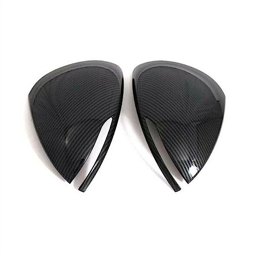 ZSUAGFDFF Rückspiegel Abdeckung Für Hyundai Für Sonata Für DN8 2020-2022 Rück Seite Spiegel Abdeckung Flügel Kappe Außentür Rückansicht Fall Trim Carbon Look von ZSUAGFDFF