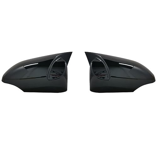 ZSUAGFDFF Rückspiegel Abdeckung Für Toyota Für Corolla 2014 2015 2016 2017 2018 Rück Seite Spiegel Abdeckung Flügel Außen Aufkleber Tür Rückansicht Fall Trim(Schwarz glänzend) von ZSUAGFDFF