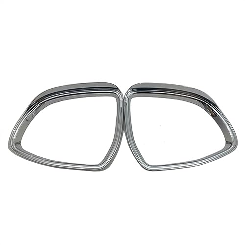 ZSUAGFDFF Rückspiegel Abdeckung Für X3 G01 2018 2019 2020 ABS Chrom Außen Seite Spiegel Augenbraue Abdeckung Regen Schutz Trim Auto Styling 2 stücke von ZSUAGFDFF
