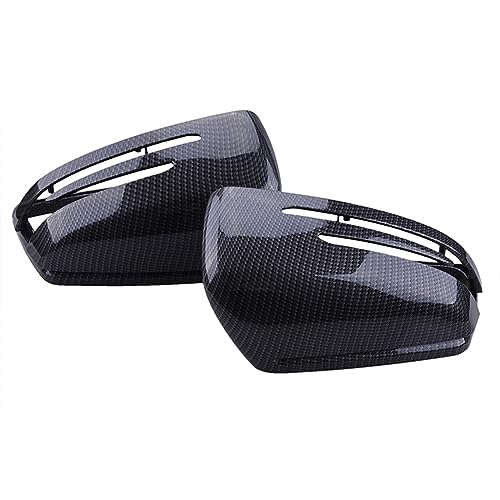 ZSUAGFDFF Rückspiegel Abdeckung Rückspiegel Abdeckung Seite Spiegel Kappen Für Mercedes Für Benz W204 C117 W212 W221 W176 C218 X156 X204 Auto Geändert Teil von ZSUAGFDFF