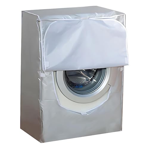 ZSUIQIN Abdeckung für Frontlader-Waschmaschine, Schutzhülle für Waschmaschine, Staub Trockner Abdeckung für Waschgeräte oder die Meisten Frontlader-Waschmaschinen und Trockner, 60 x 56 x 86 cm ZSUIQIN Abdeckung für Frontlader-Waschmaschine, Schutzhülle für Waschmaschine, Staub Trockner Abdeckung für Waschgeräte oder die Meisten Frontlader-Waschmaschinen und Trockner, 60 x 56 x 86 cm von ZSUIQIN