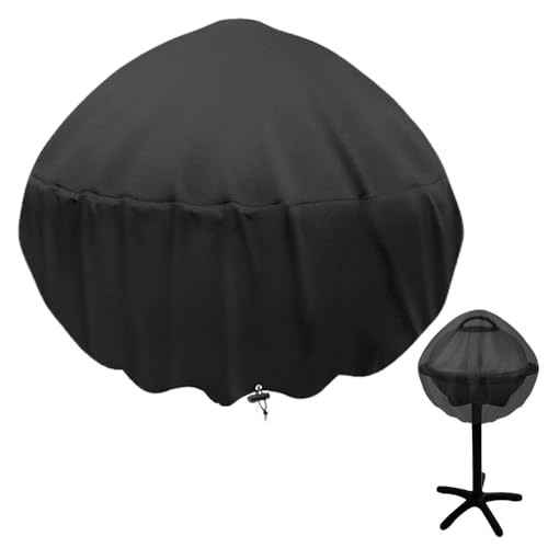 ZSUIQIN Wasserdicht Grillabdeckung, Grill Abdeckhaube, Gasgrill Grillabdeckung, Wetterfest Grillabdeckungs, Wasserdicht, reißfest, Grill Abdeckhaube (49 * 49cm, Φ*H) von ZSUIQIN