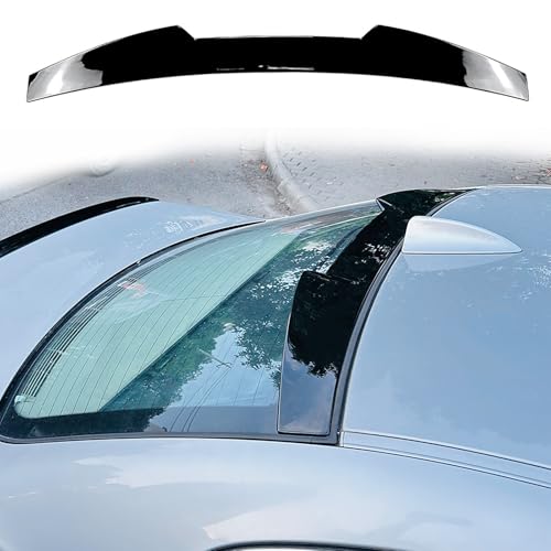 ZSWZDQ ABS Auto Heckspoiler für BMW 5 Series E60 2004-2010, Hinten Spoiler Spoilerlippe Performance Tuning Lippe Wing Styling Modification Zubehör,Gloss Black von ZSWZDQ
