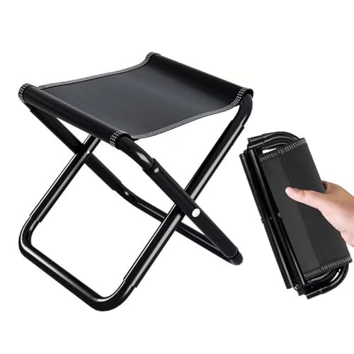 ZSYSD Camping Hocker Faltbar Mini Klappstuhl Campinghocker Faltbar Campingstuhl Klein Faltbarer Hocker Schwarz Oxford-Stoff klapphocker Faltbar 30 cm für Angeln, Wandern, Grillen, Garten, Strand ZSYSD Camping Hocker Faltbar Mini Klappstuhl Campinghocker Faltbar Campingstuhl Klein Faltbarer Hocker Schwarz Oxford-Stoff klapphocker Faltbar 30 cm für Angeln, Wandern, Grillen, Garten, Strand von ZSYSD