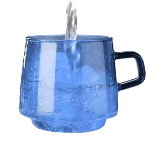 Haushaltsmilch Frühstückstasse 350 Ml Hitzebeständiges Glas Kaffeegläser Mit Haushaltsglaswaren Wasserbecher Glastrinkgläser von ZSYTF