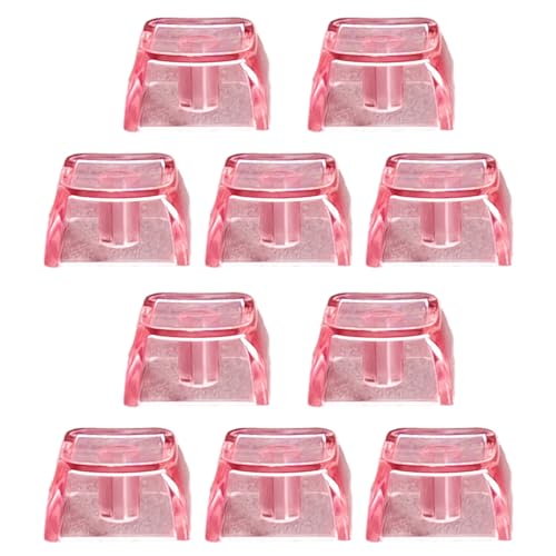 ZSYTF 10 transparente Tastenkappen XDA Höhe, blanko, Tastenkappen-Set für mechanische Tastaturen, hintergrundbeleuchtete Tastenkappen, bunte Tastatur-Tastenkappen ZSYTF 10 transparente Tastenkappen XDA Höhe, blanko, Tastenkappen-Set für mechanische Tastaturen, hintergrundbeleuchtete Tastenkappen, bunte Tastatur-Tastenkappen von ZSYTF