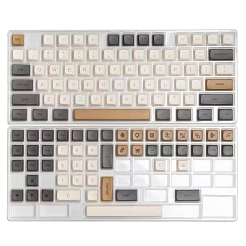 ZSYTF 125 Tasten PBT Farbsublimation XDA Profil Tastenkappen für mechanische Tastatur MX Switch GK61 64 84 Layout Xda Profile Tastenkappen Pbt von ZSYTF