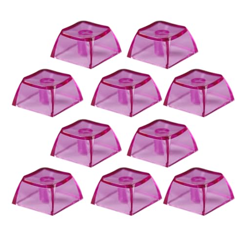 ZSYTF XDA2 Tastenkappe für mechanische Tastatur, 1U, 1 x Kugelkappen, blanko, Gaming, transparente Hintergrundbeleuchtung, ForMX-Schalter, Tastenkappen, 10 x Programmierer-Tastenkappen von ZSYTF