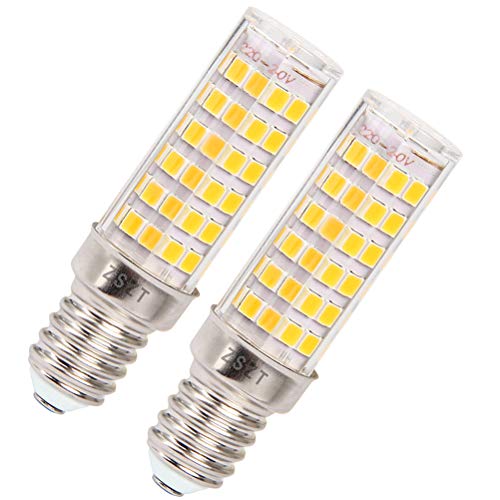 ZSZT Lampe dunstabzugshaube led E14 7W, Ersatz für 50W Halogenlampen, Warmweiß 3000K, AC220V-240V, für Kronleuchter Wandlampe (2er-Pack) von ZSZT