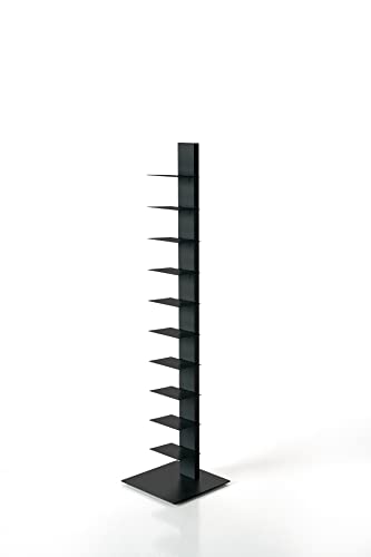ZStyle BBB Italien SAPIENS Bücherregal freistehendes Regal mit Regalen (152 cm, Schwarz) von ZStyle