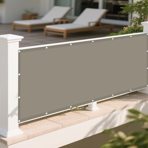 Sonnensegel Wasserdicht Nach Maß 520 x 800 cm Rechteckig Wasserdicht Sonnenschutz Windschutz Rechtwinklig Markise mit Ösen Ohne Bohren mit Seil für Garten Camping, Khaki Sonnensegel Wasserdicht Nach Maß 520 x 800 cm Rechteckig Wasserdicht Sonnenschutz Windschutz Rechtwinklig Markise mit Ösen Ohne Bohren mit Seil für Garten Camping, Khaki von ZTAOPSH