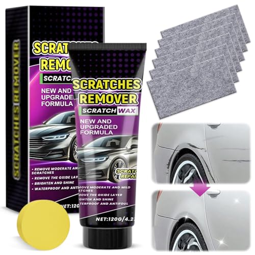 Auto Kratzer Reparaturpaste Kit,2025 Neues Nano Tuch Auto Kratzer Entferner Reparatur Paste Polierwachs,lack Reparatur Polieren Paste Für Cars Verschiedene Oberflächen (D) von ZTBFHLZQ