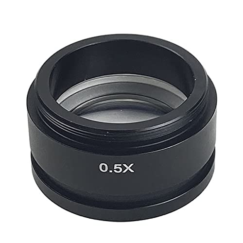 Mikroskop-Zubehör-Kit 0. 5x / 2.0x / 0,35X Hilfszielglaslinse for 1 0A 180x 300x. Objektivmikroskopkamera. Mikroskopische Objektträger(0.5X) von ZTBH