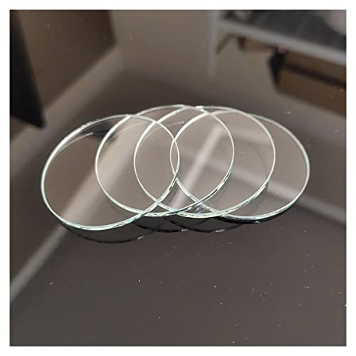 Mikroskop-Zubehör-Kit 1 STÜCK Flacher Linsendurchmesser 40 41 42 47 50 52 58 60 mm Dicke 1,8 mm Glaslinse Mikroskopische Objektträger(60mm) von ZTBH