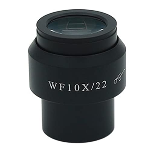 Mikroskop-Zubehör-Kit 1 STÜCK Stereo -Mikroskop WF10X 22 MM 23 mm 24 mm Weitwinkelioprter 30 mm Durchmesser Mikroskopische Objektträger(WF10X-22) von ZTBH