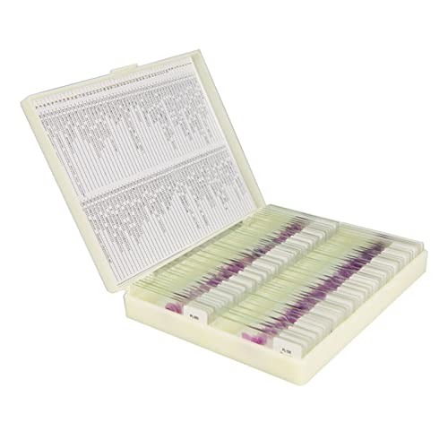 Mikroskop-Zubehör-Kit 10. 0pcs. Abschnitt Probe mikroskopische Gewebezellenbeobachtungsscheibe mit höherer Unterrichtsrutsche Mikroskopische Objektträger Mikroskop-Zubehör-Kit 10. 0pcs. Abschnitt Probe mikroskopische Gewebezellenbeobachtungsscheibe mit höherer Unterrichtsrutsche Mikroskopische Objektträger von ZTBH