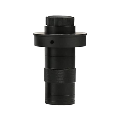 Mikroskop-Zubehör-Kit 10. 0x 120x 130x 160x 200x 300x 360x 500x 600x Einstellbarer Zoom-C-Mount-Objektiv Mikroskopische Objektträger(130X A) von ZTBH