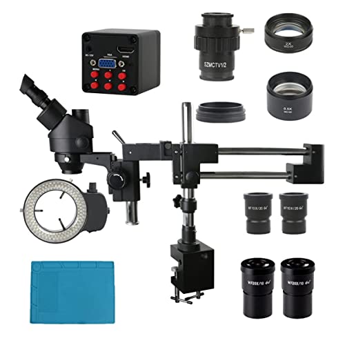 Mikroskop-Zubehör-Kit 108. 0p 36mp 37mp. Simul Focal Trinocular Stereo-Mikroskop Mikroskopische Objektträger(VGA HDMI A) von ZTBH