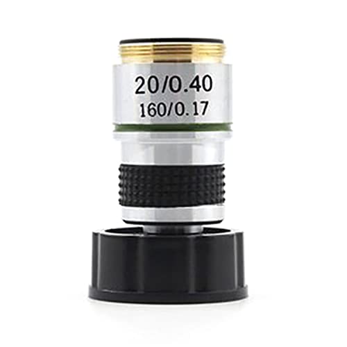 Mikroskop-Zubehör-Kit 185 Mikroskop-Objektiv 2 0x AC. Hromatische objektive biologische Mikroskopteile Mikroskopische Objektträger von ZTBH