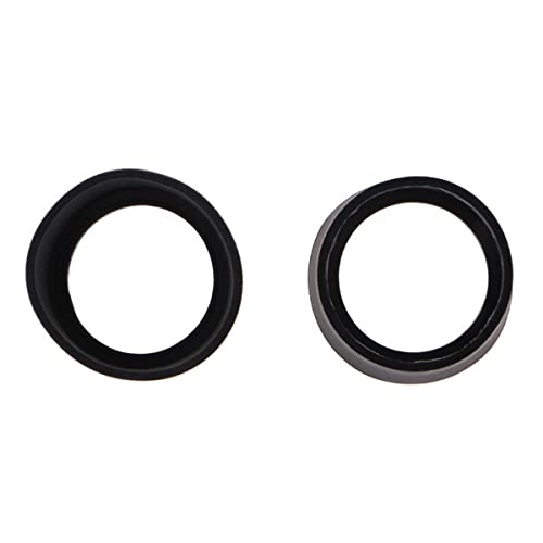 Mikroskop-Zubehör-Kit 2 STÜCKE Weiche Gummi Okular Eye Shield 29-30mm Eye Guards Cups for Binokularmikroskop Mikroskopische Objektträger von ZTBH