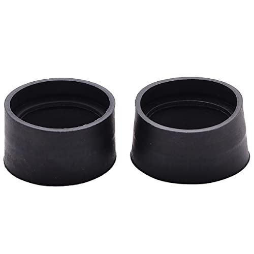 Mikroskop-Zubehör-Kit 2 stücke Black Gummi Eye Guard Weiche Gummi Okular, 29-30mm Eye Guards Tassen for Mikroskop Teleskop Okular Zubehör Mikroskopische Objektträger von ZTBH