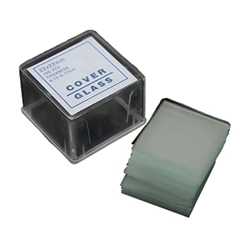 Mikroskop-Zubehör-Kit 22x22mm 100pcs / 1box-Mikroskopabdeckung Glas zur Herstellung von Probe Mikroskopische Objektträger Mikroskop-Zubehör-Kit 22x22mm 100pcs / 1box-Mikroskopabdeckung Glas zur Herstellung von Probe Mikroskopische Objektträger von ZTBH