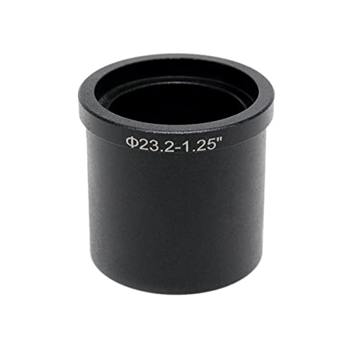 Mikroskop-Zubehör-Kit 23.2mm Innen- bis 1,25 Zoll Außendurchmesser-Adapter for biologisches Mikroskop Okular Mikroskopische Objektträger Mikroskop-Zubehör-Kit 23.2mm Innen- bis 1,25 Zoll Außendurchmesser-Adapter for biologisches Mikroskop Okular Mikroskopische Objektträger von ZTBH