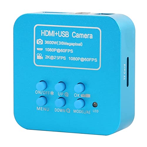 Mikroskop-Zubehör-Kit 3 6MP 4K 1080p 60fps USB Branchen elektronische Video-Mikroskop-Kamera 130x Zoom C-Mount-Objektiv Mikroskopische Objektträger(B) von ZTBH