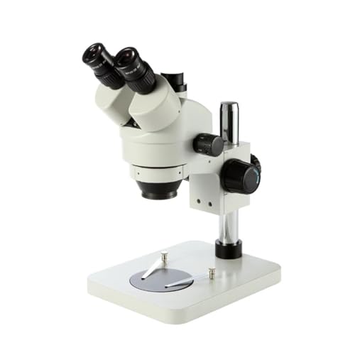 Mikroskop-Zubehör-Kit 3. 5x-180x. Trinokularmikroskop Aluminium-Kontinuierzoom-Stereo-Mikroskopio-Set Mikroskopische Objektträger(7X-45X B) von ZTBH