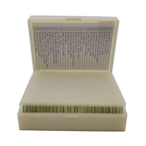 Mikroskop-Zubehör-Kit 30 stücke Mikrobiologie Mikroskop hergestellte Folien Mikroskopische Objektträger von ZTBH