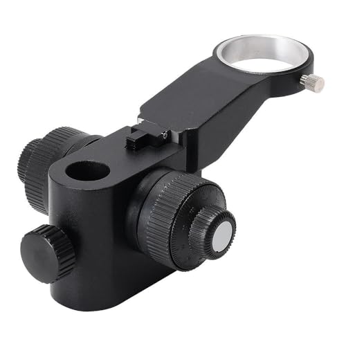 Mikroskop-Zubehör-Kit 50 mm strapazierfähiger verstellbarer monokularer Zahnradring Feinabstimmungshalter Zoomobjektiv Videomikroskopständer Halter Teil Stützring Mikroskopische Objektträger Mikroskop-Zubehör-Kit 50 mm strapazierfähiger verstellbarer monokularer Zahnradring Feinabstimmungshalter Zoomobjektiv Videomikroskopständer Halter Teil Stützring Mikroskopische Objektträger von ZTBH