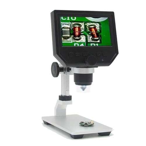 Mikroskop-Zubehör-Kit 600x Digital-Mikroskop elektronisches Video-Mikroskop 4,3 Zoll LCD Lötmikroskop. Mikroskopische Objektträger(Alloy Stand) von ZTBH