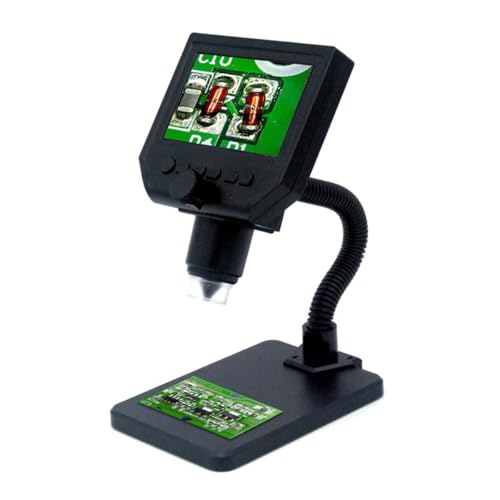 Mikroskop-Zubehör-Kit 600x Digital-Mikroskop elektronisches Video-Mikroskop 4,3 Zoll LCD Lötmikroskop. Mikroskopische Objektträger(Plastic Stand) von ZTBH