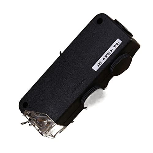 Mikroskop-Zubehör-Kit 60x-100x. LED Beleuchtete Taschenmikroskop optische Glaslinse Mikroskopische Objektträger von ZTBH