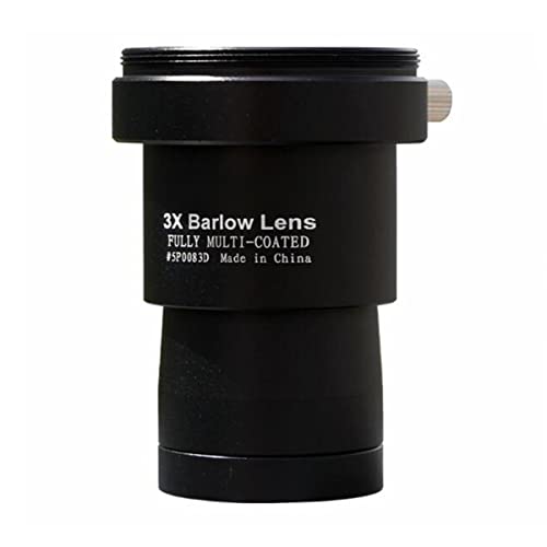 Mikroskop-Zubehör-Kit Astronomisches Teleskopzubehör 3x Extender mit T2-Thread 5p0083D Mikroskopische Objektträger von ZTBH