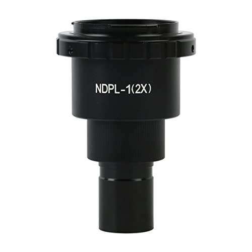 Mikroskop-Zubehör-Kit Biologisches/Stereomikroskop 2x-Adapter 23.2mm / 30mm / 30,5 mm T2-Halterung Slr Kamera-Okular-Adapterlinse Mikroskopische Objektträger von ZTBH