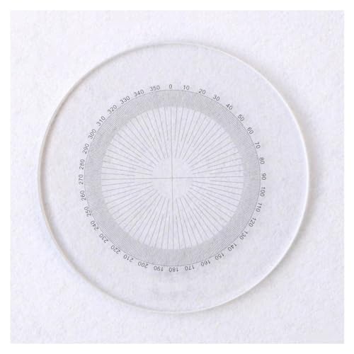 Mikroskop-Zubehör-Kit Durchmesser 20,4 mm Absehen-Linealgitter for biologische Mikroskope der CS31-Serie Mikroskopische Objektträger(MS-1-HR) von ZTBH