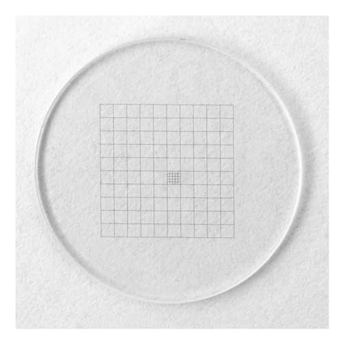 Mikroskop-Zubehör-Kit Durchmesser 20,4 mm Absehen-Linealgitter for biologische Mikroskope der CS31-Serie Mikroskopische Objektträger(MS-1-HX) von ZTBH