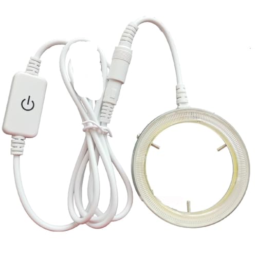 Mikroskop-Zubehör-Kit Einstellbar 60. LED USB. Mikroskopring-Lichtmikroskop-Beleuchtung Mikroskopische Objektträger von ZTBH