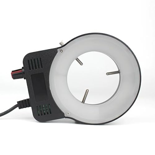 Mikroskop-Zubehör-Kit Einstellbare 56/144 LED-Mikroskop-Ringlicht-Beleuchtungslampe for Industrie-Stereo-Trinokular-Mikroskop-Videolupe 110 V 220 V Mikroskopische Objektträger(USB) von ZTBH