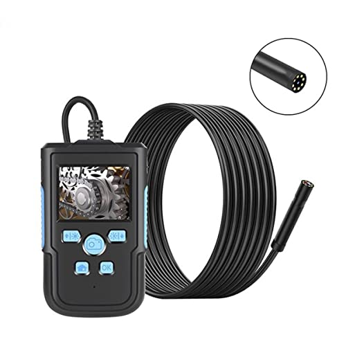 Mikroskop-Zubehör-Kit Handheld 3.9/5,5 / 8mm-Kamera mit 2,4" Ips. Bildschirmrohrinspektion, 8 LED Industrielle kamera, IP68. Wasserdichte Kameraobjektiv. Mikroskopische Objektträger(5M,3.9mm) von ZTBH