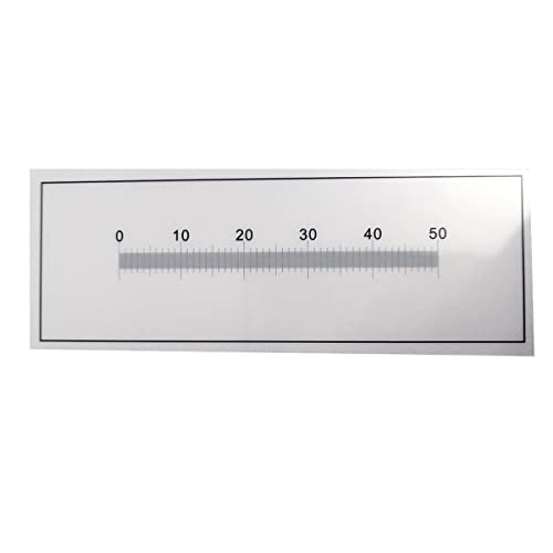 Mikroskop-Zubehör-Kit Mikroskop-Objektivobjektivmikrometer Div 0. 1mm Kalibrierungsmesskarte Mikroskopische Objektträger von ZTBH