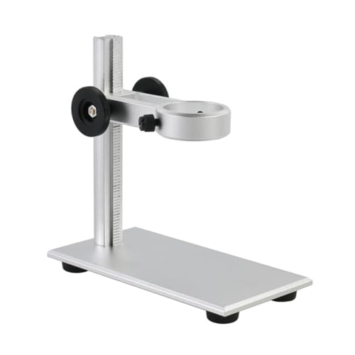 Mikroskop-Zubehör-Kit Universeller 35-mm-Aluminiumlegierungs-USB-Digital-Elektronik-Mikroskopständer, verstellbare Halterung Mikroskopische Objektträger(A stand) von ZTBH